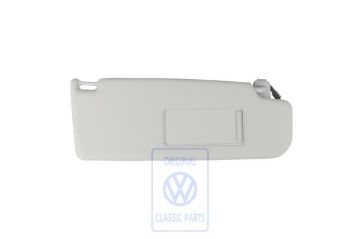 Volkswagen zonneklep met verlichte spiegel - rechts, parelgrijs