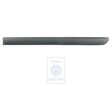 Volkswagen Golf 5 (1K) stootlijst achterdeur - links, satijnzwart, vierdeurs