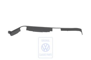 Volkswagen Golf 5 (1K) afsluitlijst achterdeur - linksvoor, zwart