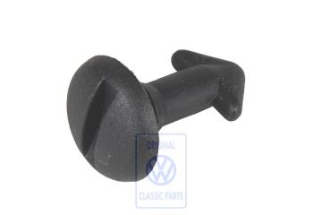 Volkswagen Polo 3 (6N) clip voor bagagenet - zwart