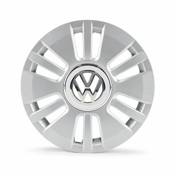 Volkswagen Up! wieldop - wieldop chroomglans/wit/zilver