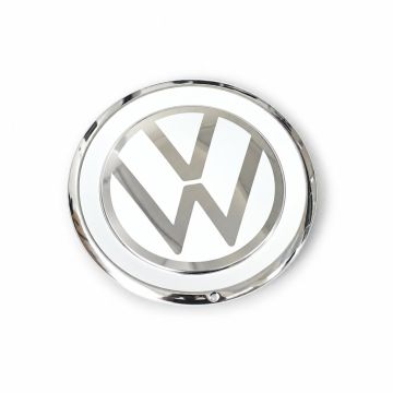 Volkswagen Up! wieldop - wieldop chroomglans/wit
