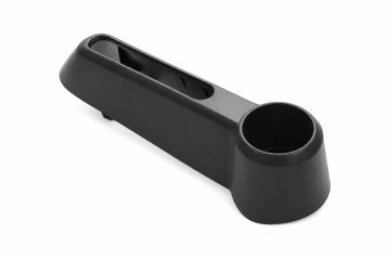 afdekking handrem middenconsole, titaanzwart
