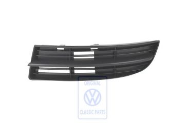 Volkswagen ventilatierooster bumper - links, satijnzwart