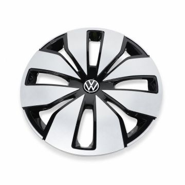 VW bedrijfswagens ID.Buzz wieldop - wieldop briljantchroom/zwart