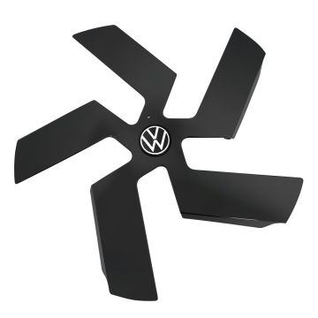 VW bedrijfswagens ID.Buzz naafkap - afdekkap zwart-glanzend