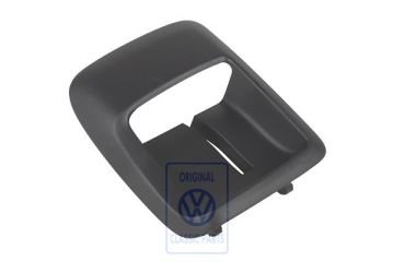 Volkswagen New Beetle (9C) rugleuningbekleding voorstoel - rechts, satijnzwart