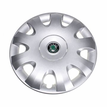 Škoda Octavia 2 (1Z) wieldop - wieldop zwart/chroomglans
