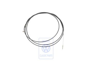 Volkswagen Transporter T2 kabel verwarmingsklep - links, linksgestuurd, 4130 mm