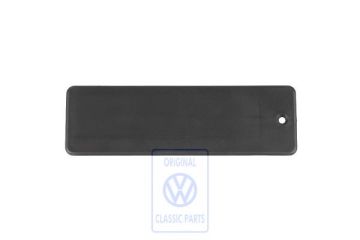 Volkswagen afdekking airco - links, satijnzwart