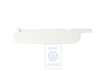 Volkswagen Transporter T3 zwenkbare zonneklep zonder spiegel - rechts, wolkenwit