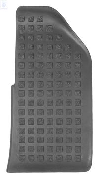 Volkswagen rubberen instapbekleding - links, zwart