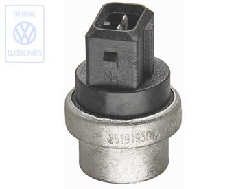 Volkswagen temperatuursensor 2-polig - zwart