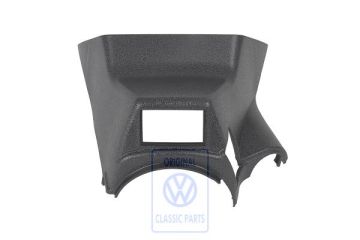 Volkswagen Transporter T3 stuurkolombekleding boven - satijnzwart