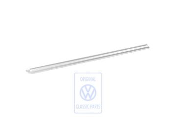 Volkswagen Transporter T3 klikrail schuifraam - linksvoor, chroomkleurig