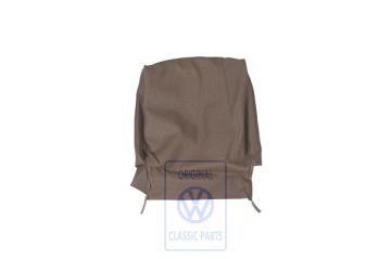 Volkswagen Transporter T3 rugleuningbekleding klapleuning - rechts, bruin kunstleer