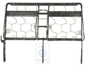 Volkswagen Transporter T3 rugleuningframe 3-zits achterbank met armleuningen