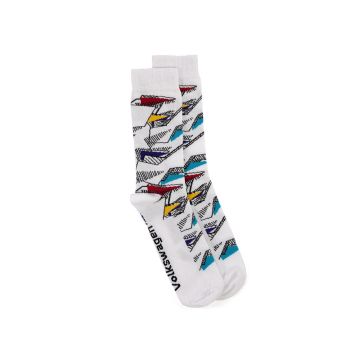 Volkswagen sokken (unisex, wit, ID.Polo collection) – maat 39-42