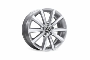Volkswagen Polo 6 (2G) lichtmetalen velg - zilver (16 inch)