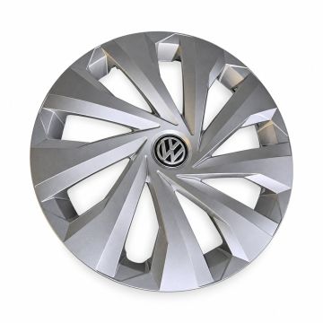 Volkswagen Polo 6 (2G) wieldop - wieldop zilver/chroom/zwart