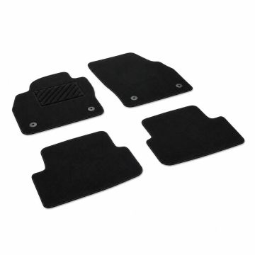 Volkswagen Polo 6 (2G/AW), Taigo (2G7) velours mattenset - satijnzwart