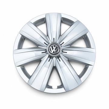 Volkswagen T-Roc (2GA) wieldop - wieldop zilver/chroom/zwart