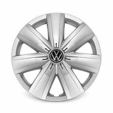 Volkswagen T-Roc (2GA) wieldop - wieldop chroomglans/zwart/fijnzilver
