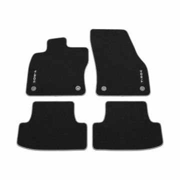Volkswagen T-Roc (2GA) velours mattenset - zwart