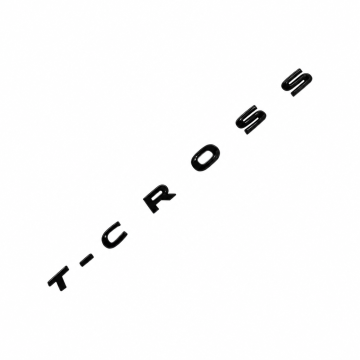 Volkswagen T-Cross (2GM) embleem - zwart