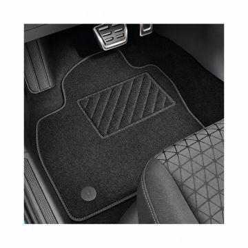 Volkswagen T-Cross (2GM) velours mattenset - zwart