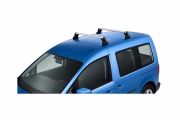 VW bedrijfswagens Caddy 3 (2K/SA) dakdragers - zilver