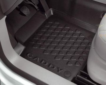 VW bedrijfswagens Caddy 3 (2K/SA) all-weather mattenset - antraciet