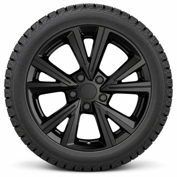 Volkswagen Bedrijfswagens Caddy 5 (SB) winterset - hoogglans zwart (stijl 27)
