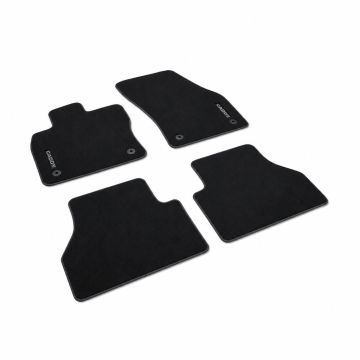 VW bedrijfswagens Caddy 5 (SB) velours mattenset - zwart