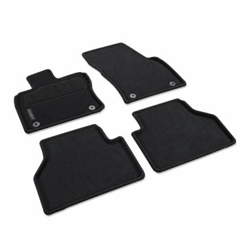 VW bedrijfswagens Caddy 5 (SB) velours mattenset - satijnzwart