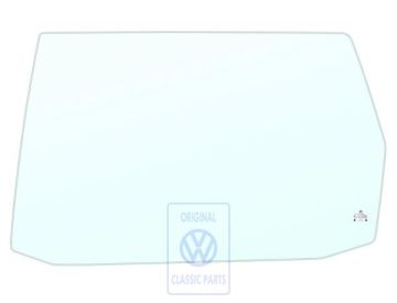 Volkswagen portierruit - linksachter, groen, stationwagen