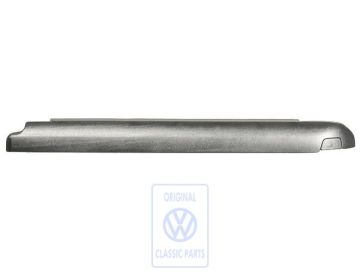 Volkswagen geleiderail bagageruimteafdekking - rechts, zwart