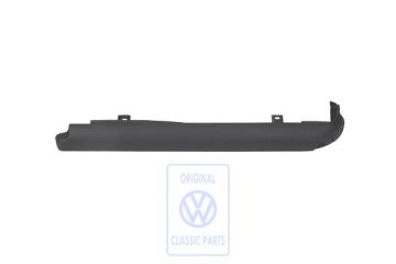 Volkswagen Passat B4 geleiderail bagageruimteafdekking - rechts, zwart