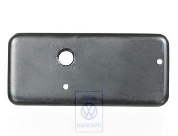 Volkswagen bevestigingsplaat extra laadruimtestoel - links