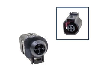 Reparatieset connector 4-polig 4B0 973 712 behuizing voor Volkswagen, Audi, SEAT, Škoda