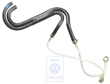 Volkswagen Passat B3 set brandstoftoevoer- en retourleidingen (RA, SB)
