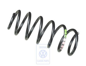 Volkswagen schroefveer - voor, 4 roze en 3 groene markeringen