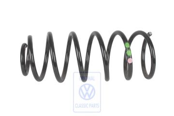 Volkswagen schroefveer voor - 1x roze, 2x groen