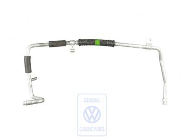 Volkswagen Passat B3 koelmiddelslang expansieventiel naar compressor (2E, 9A, ABS)