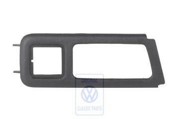 Volkswagen Passat B3 afdekking spiegel- en raambediening - links, satijnzwart