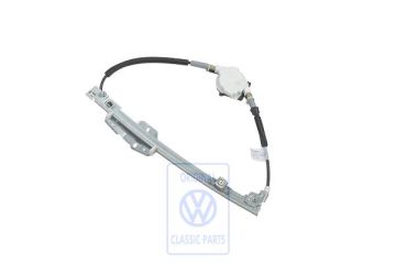 Volkswagen Passat B3 raammechanisme zonder motor - rechtsachter