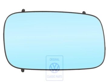 Volkswagen spiegelglas convex - rechts