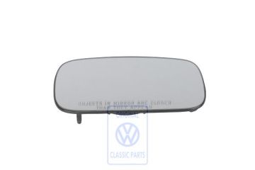 Volkswagen spiegelglas convex, elektrisch en verwarmd - rechts