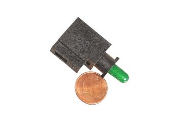 Originele lamphouder met gloeilamp - groen