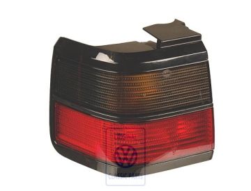 Volkswagen Passat B3 achterlicht linksbuiten - sedan, zwart-rood